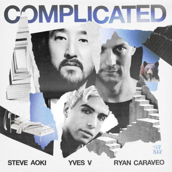 STEVE AOKI, YVES V & RYAN CARAVEO UNITE WITH A FRESH SPIN ON AVRIL LAVIGNE’S ‘COMPLICATED’